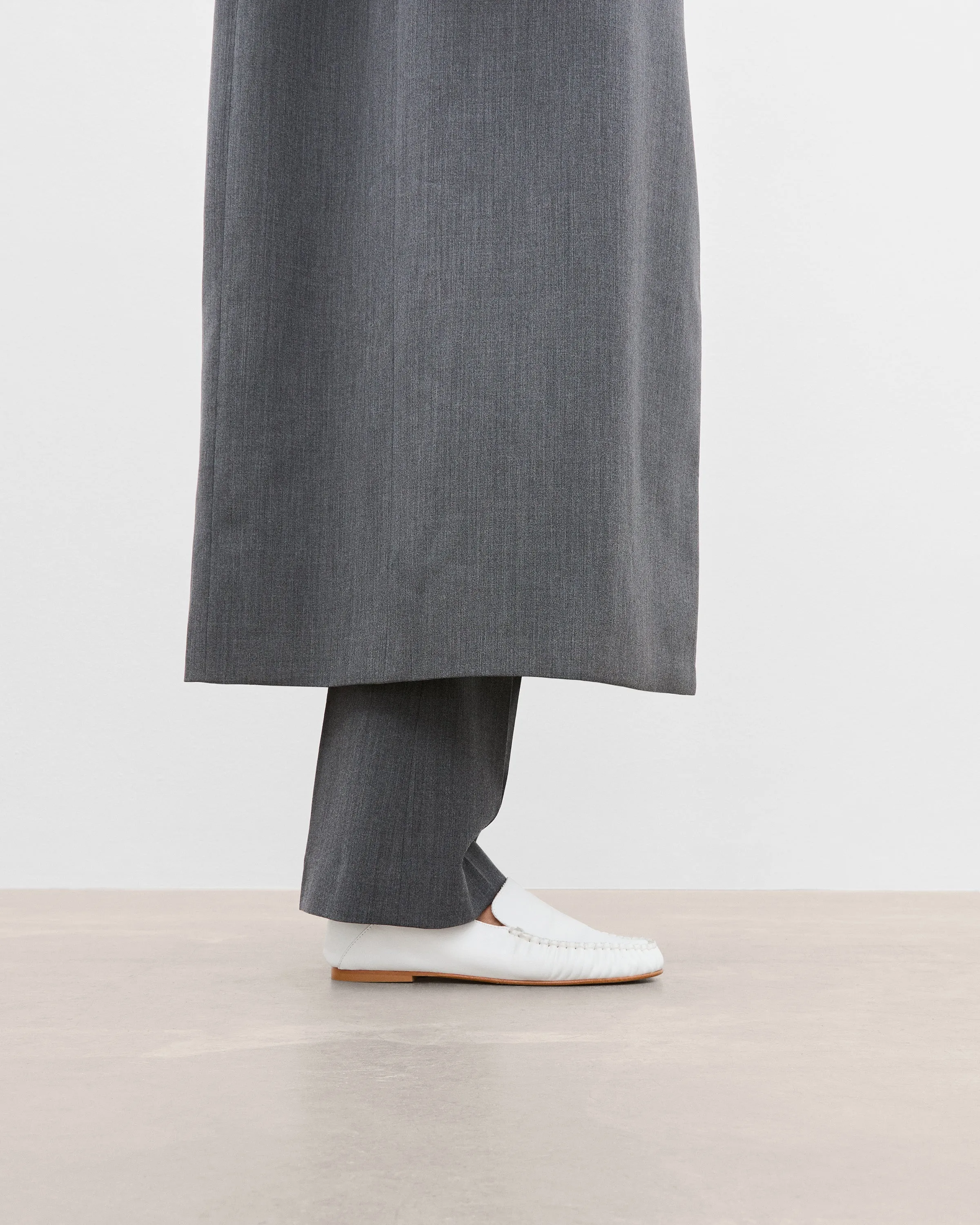 Bon Bon Leather White
