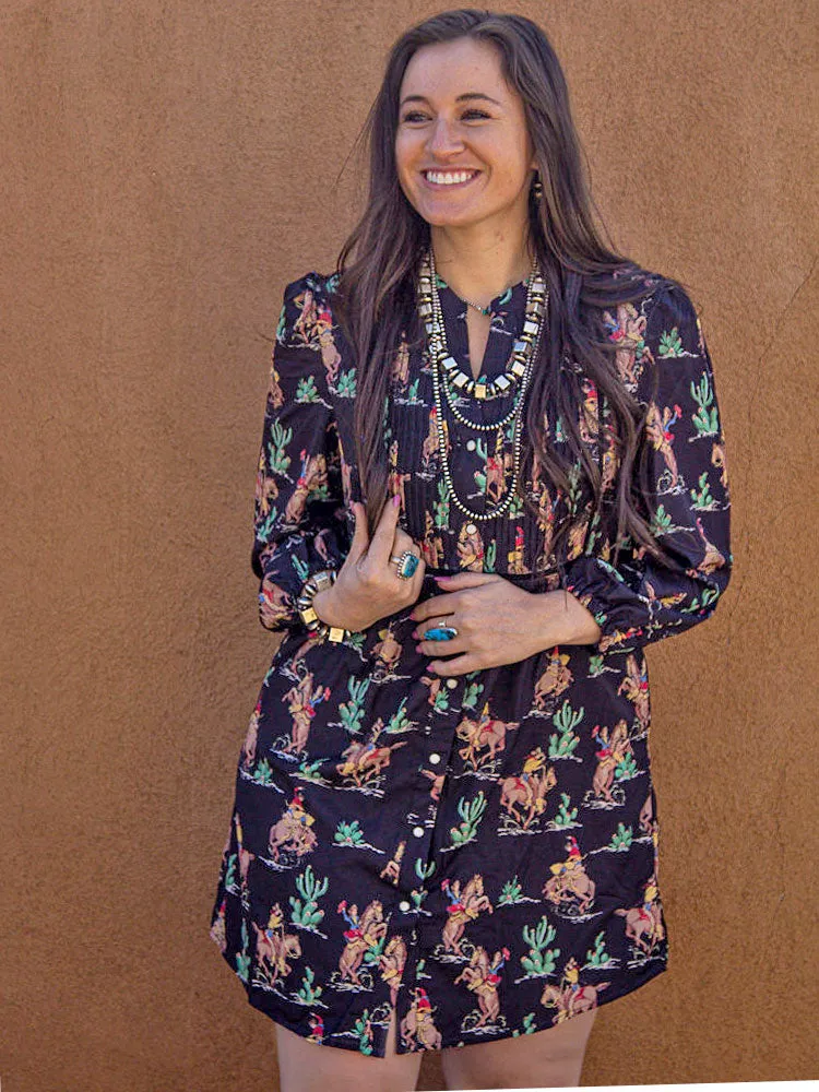 Cactus Print Dress