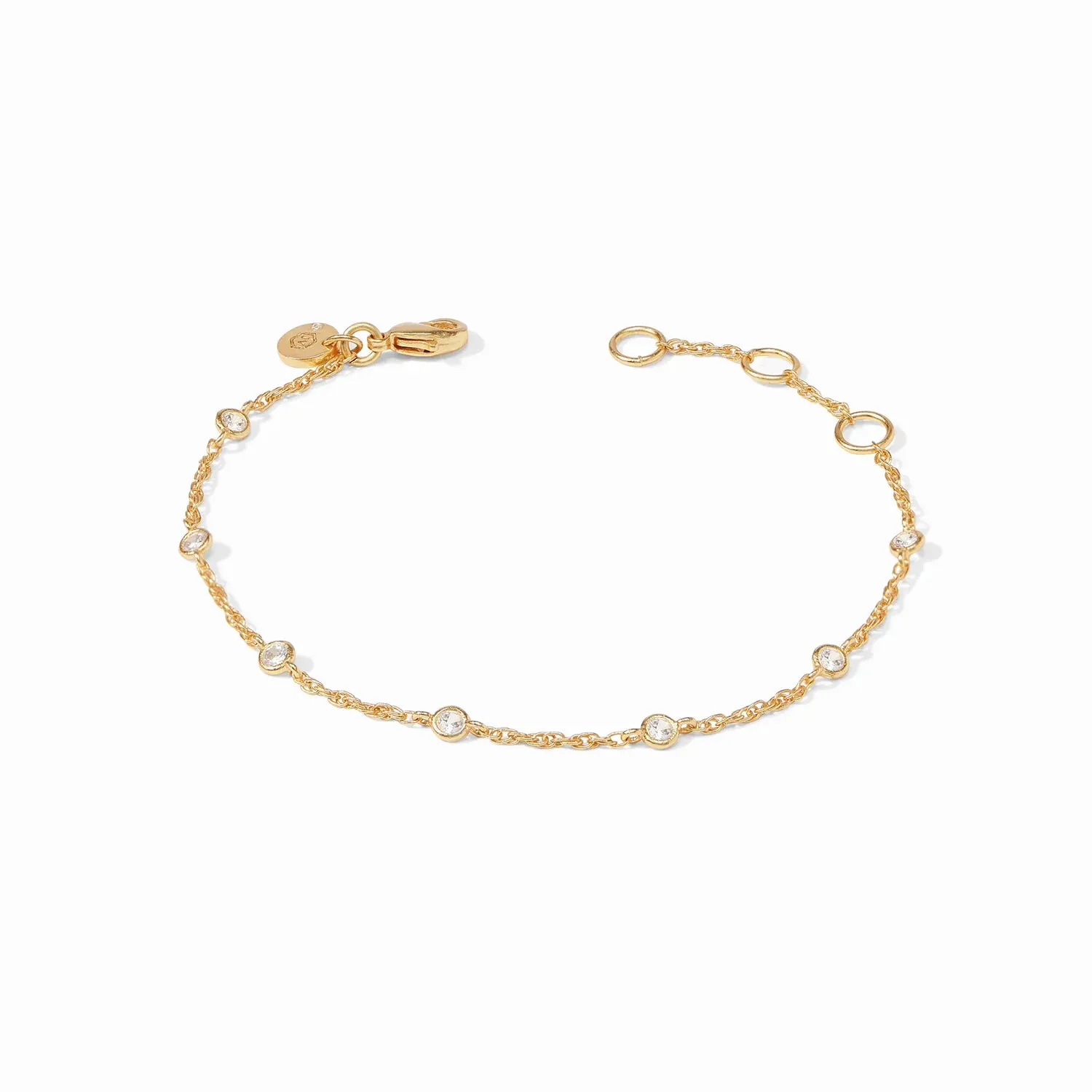 Celeste Delicate Bracelet- Gold- Cubic Zirconia