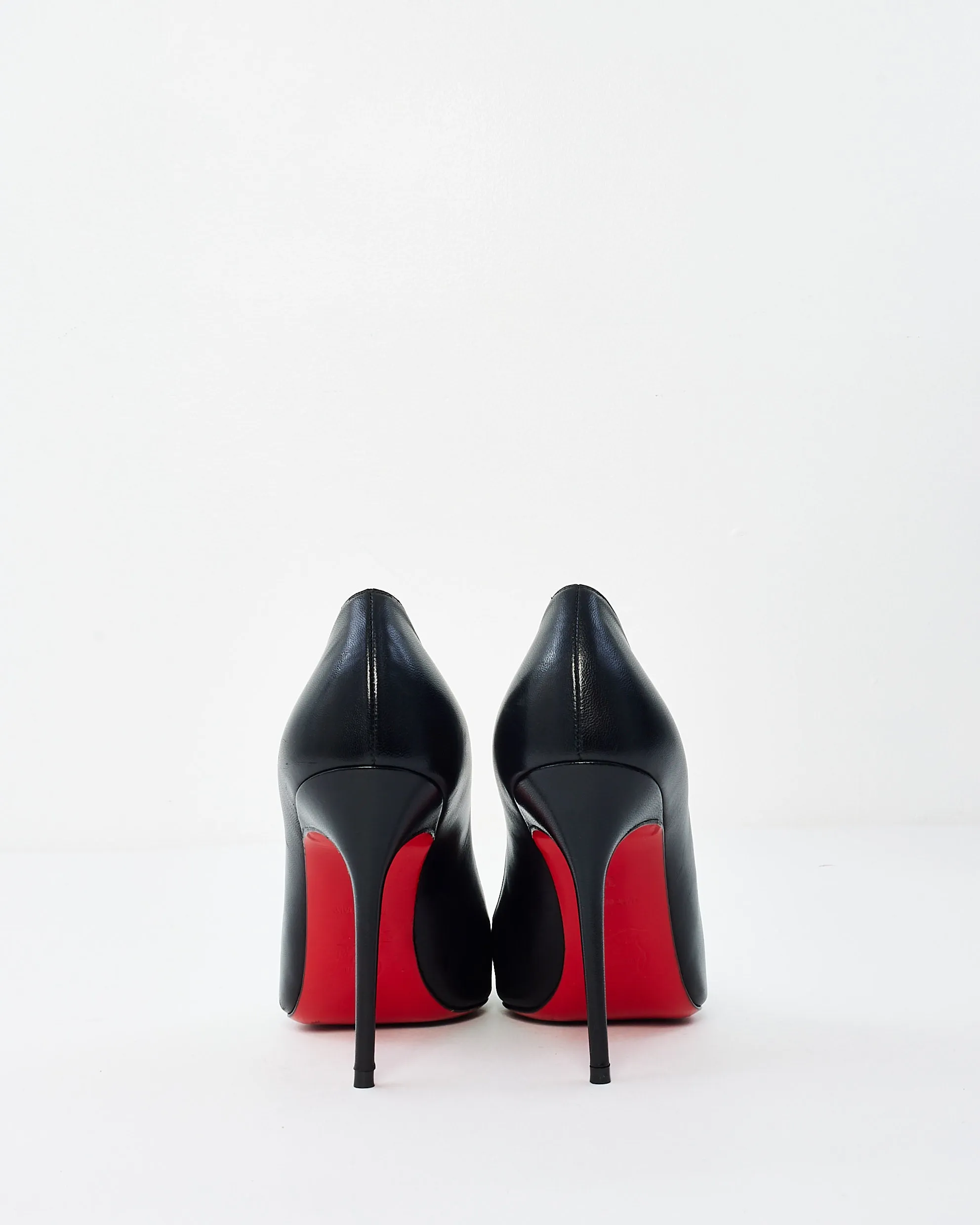 Christian Louboutin Black Leather So Kate 120mm Pumps  - 37