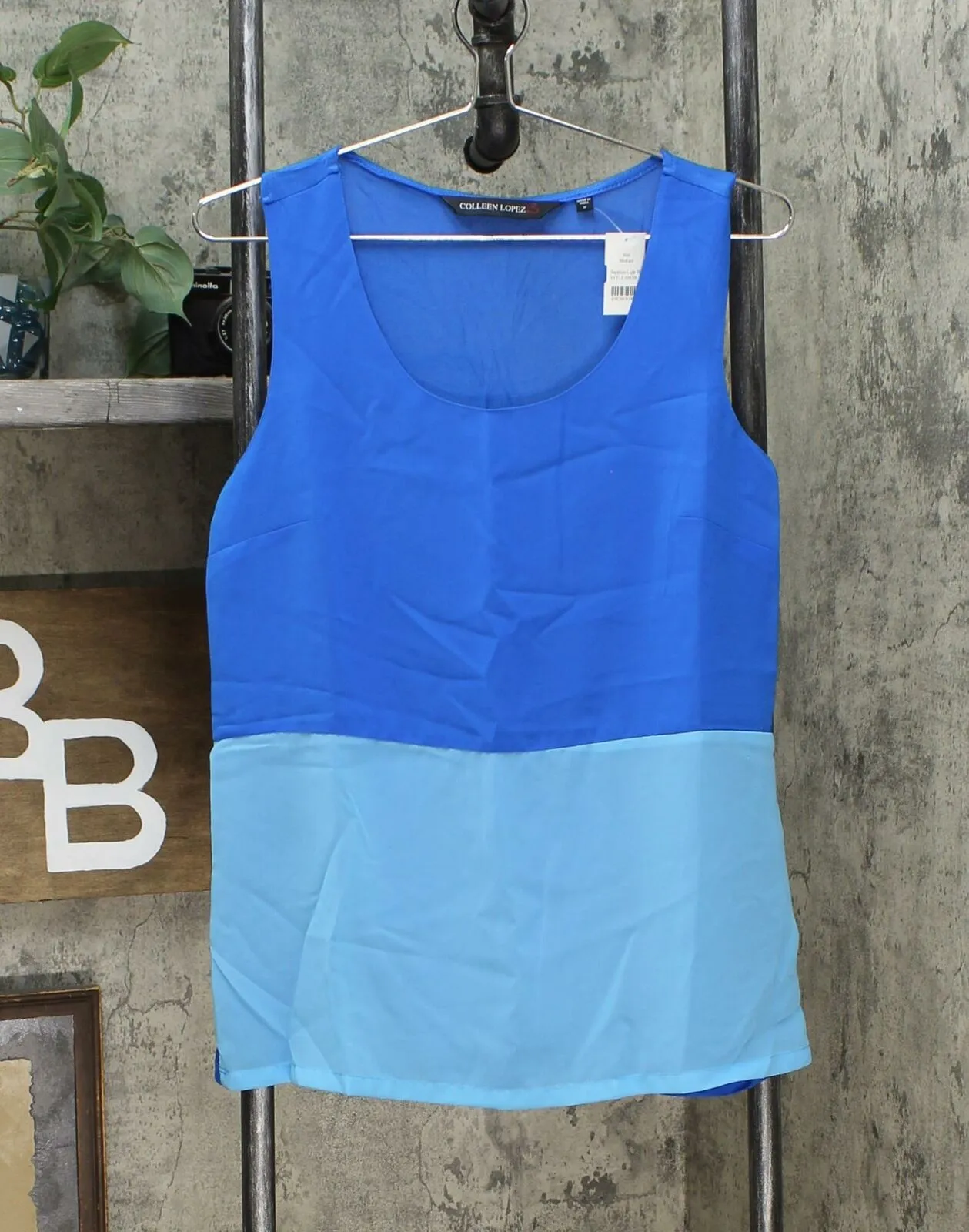 Colleen Lopez Women's Mixed Media Tank Top