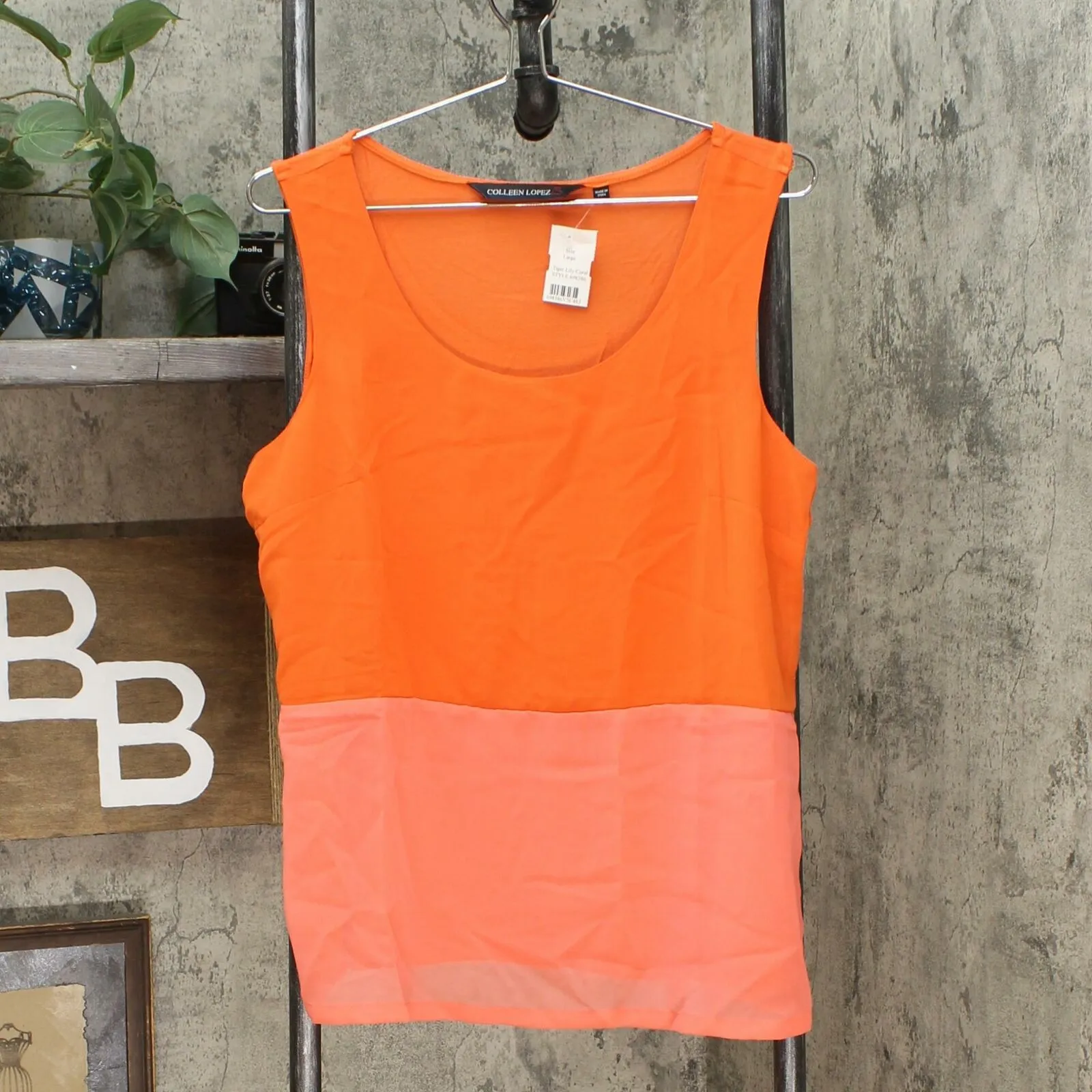 Colleen Lopez Women's Mixed Media Tank Top