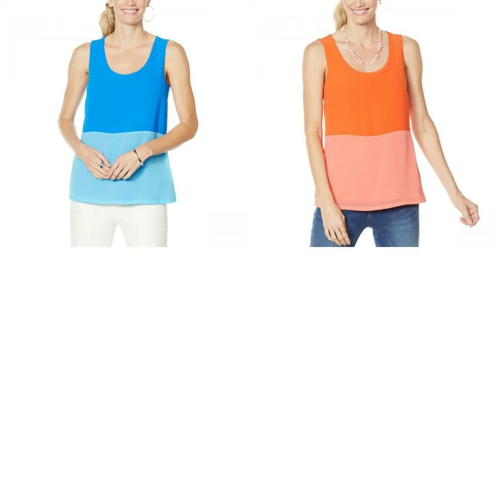 Colleen Lopez Women's Mixed Media Tank Top
