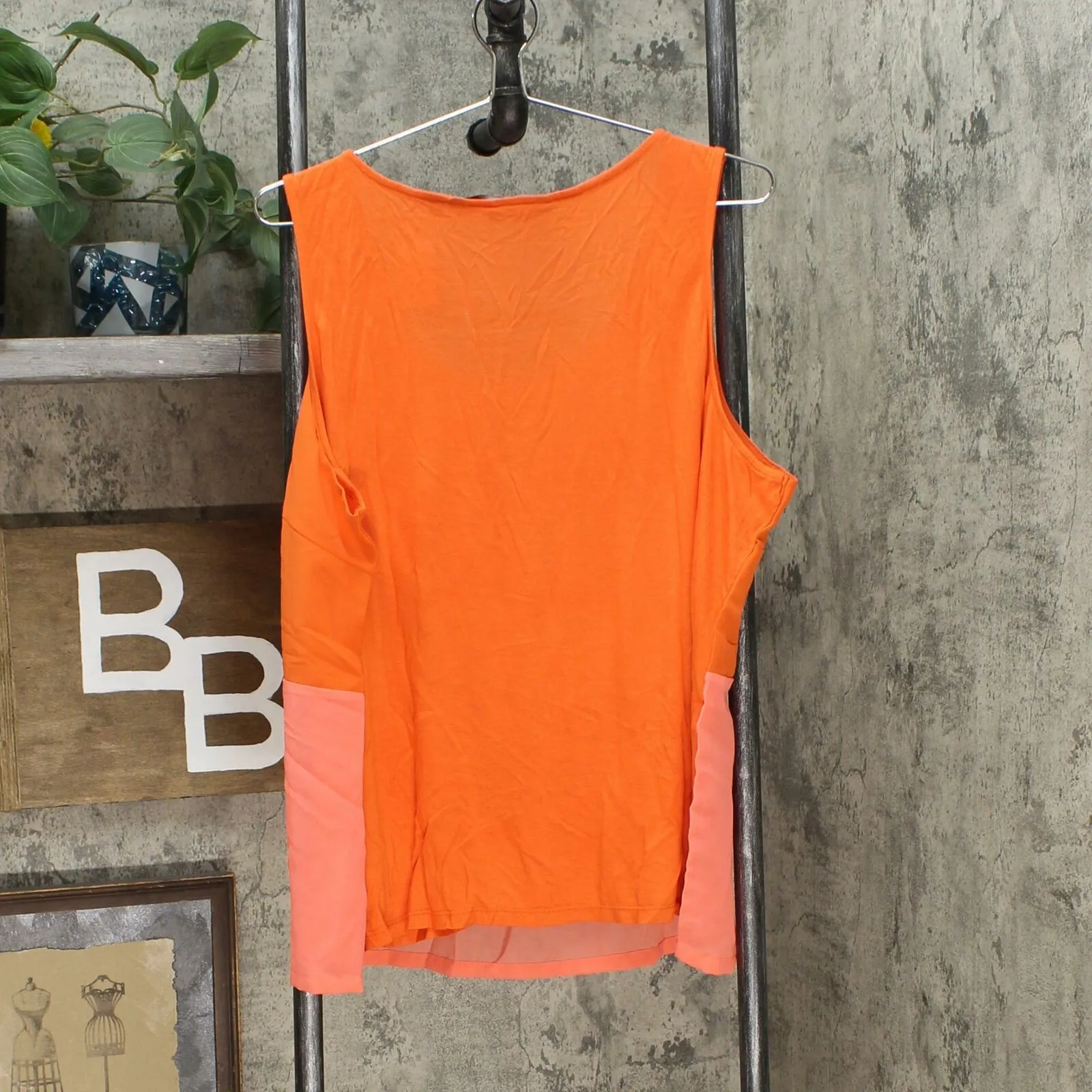Colleen Lopez Women's Plus Size Mixed Media Tank Top