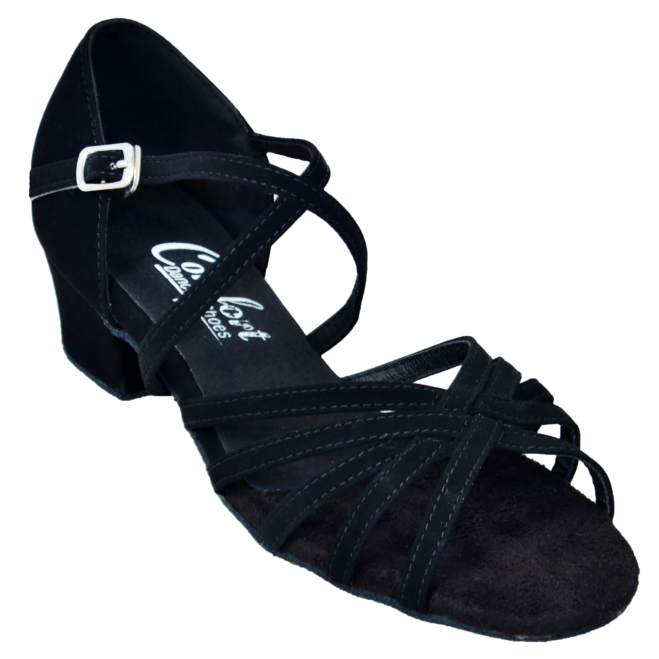 Comfort Strappy - Black Nubuck