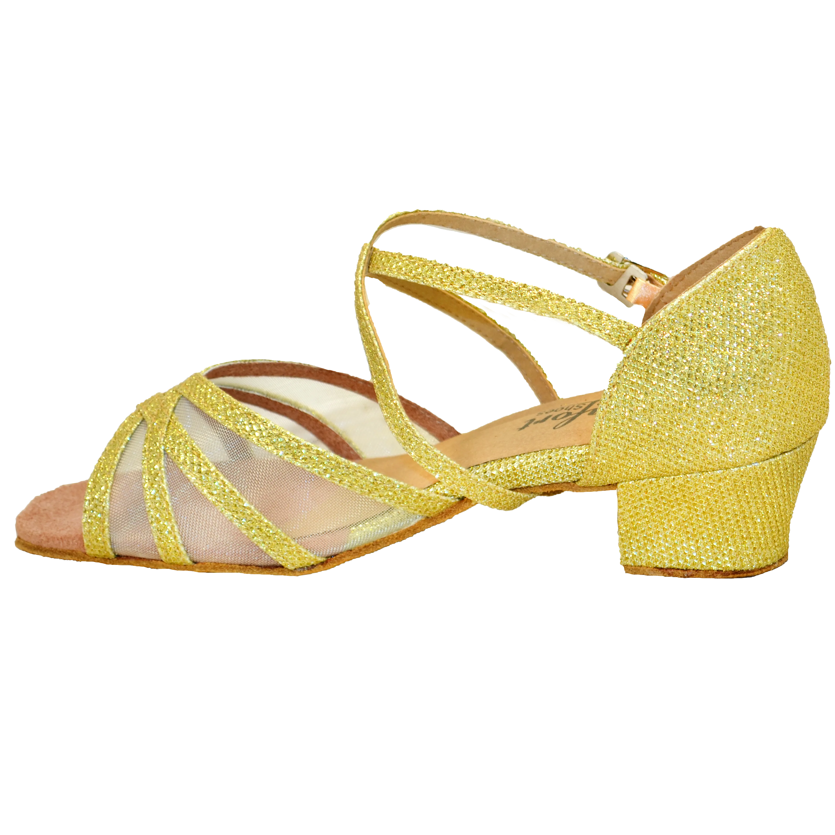 Comfort Strappy Mesh - Gold Weave