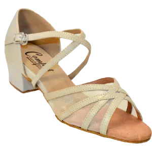Comfort Strappy Mesh - Tan Leather