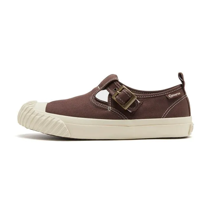 CONVERSE Big C FG T Strap Coffee Brown 35500410