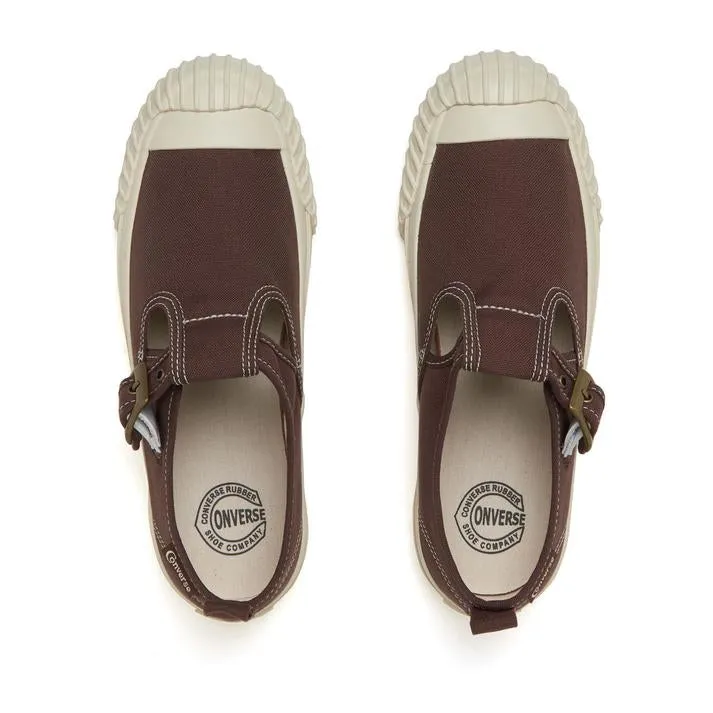 CONVERSE Big C FG T Strap Coffee Brown 35500410