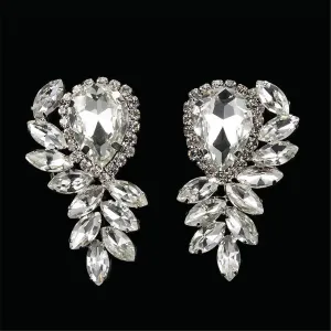 Crystal & Cubic Zirconia Botany Drop Earrings