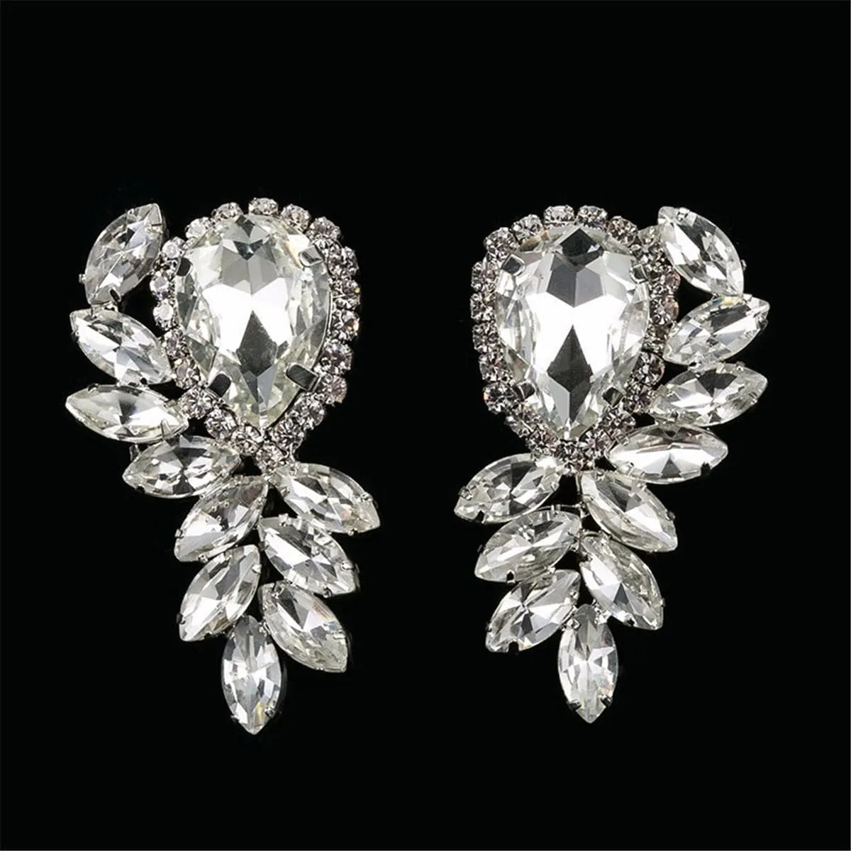 Crystal & Cubic Zirconia Botany Drop Earrings