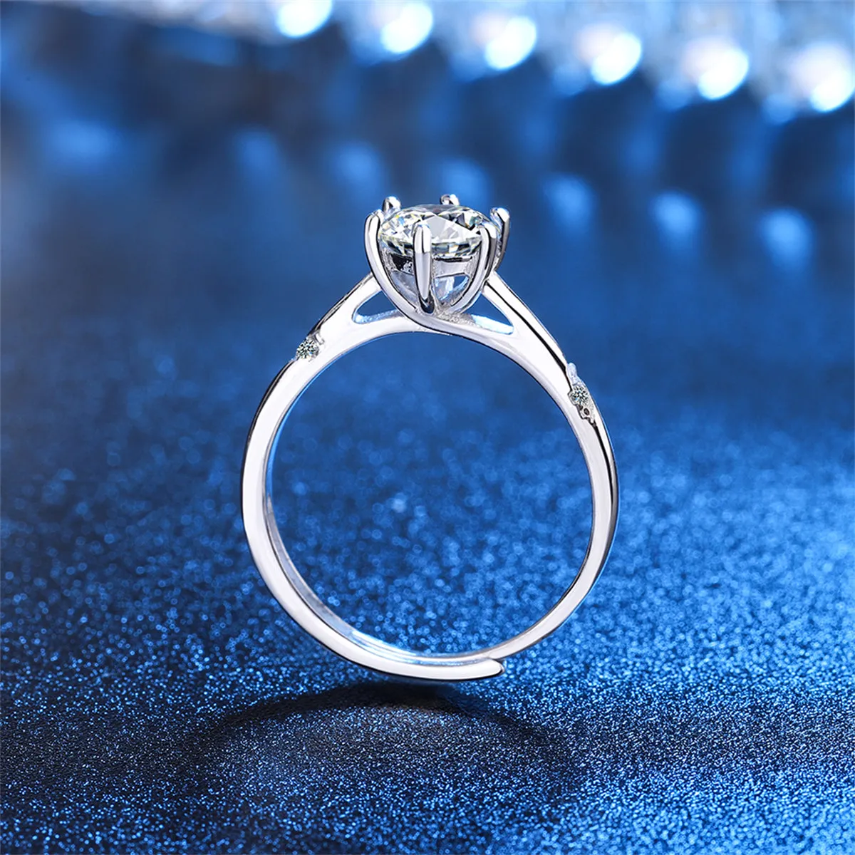 Crystal & Cubic Zirconia Cocktail Ring