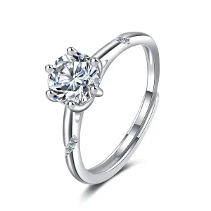 Crystal & Cubic Zirconia Cocktail Ring