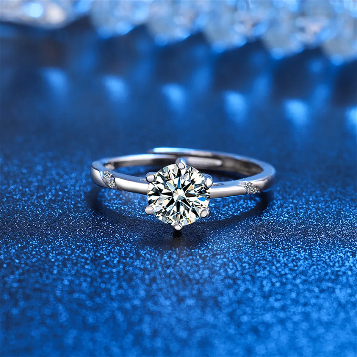 Crystal & Cubic Zirconia Cocktail Ring