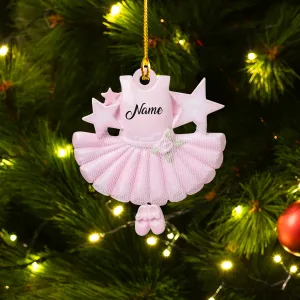 Custom Shaped Ornament -  Ballet 057