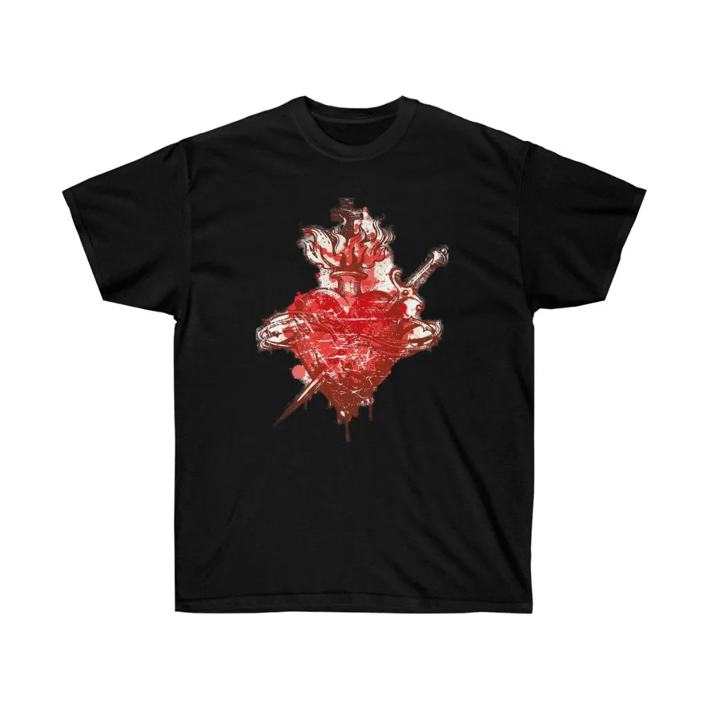 Dagger Heart Unisex Ultra Cotton Tee