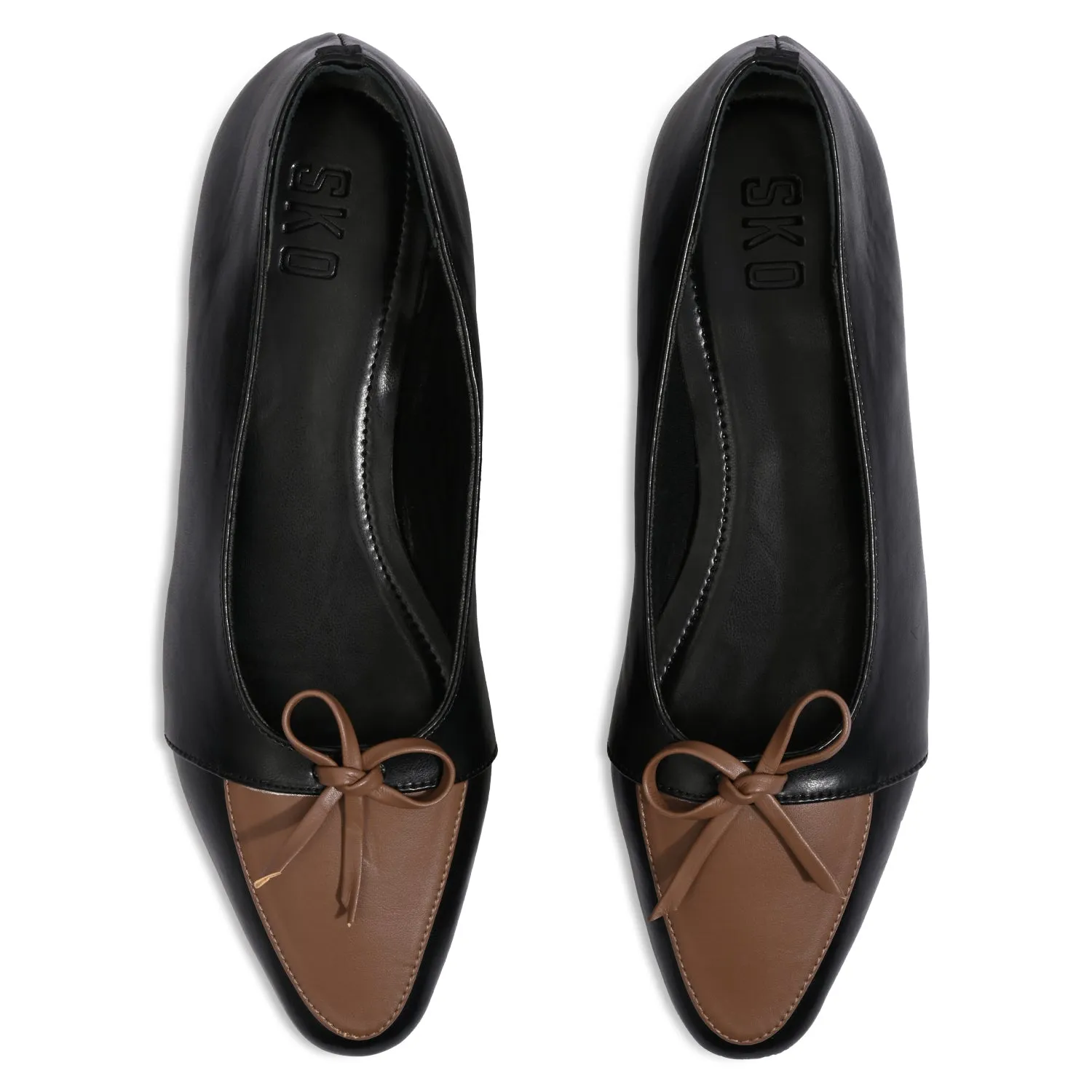 Daisy Black Loafers For Women
