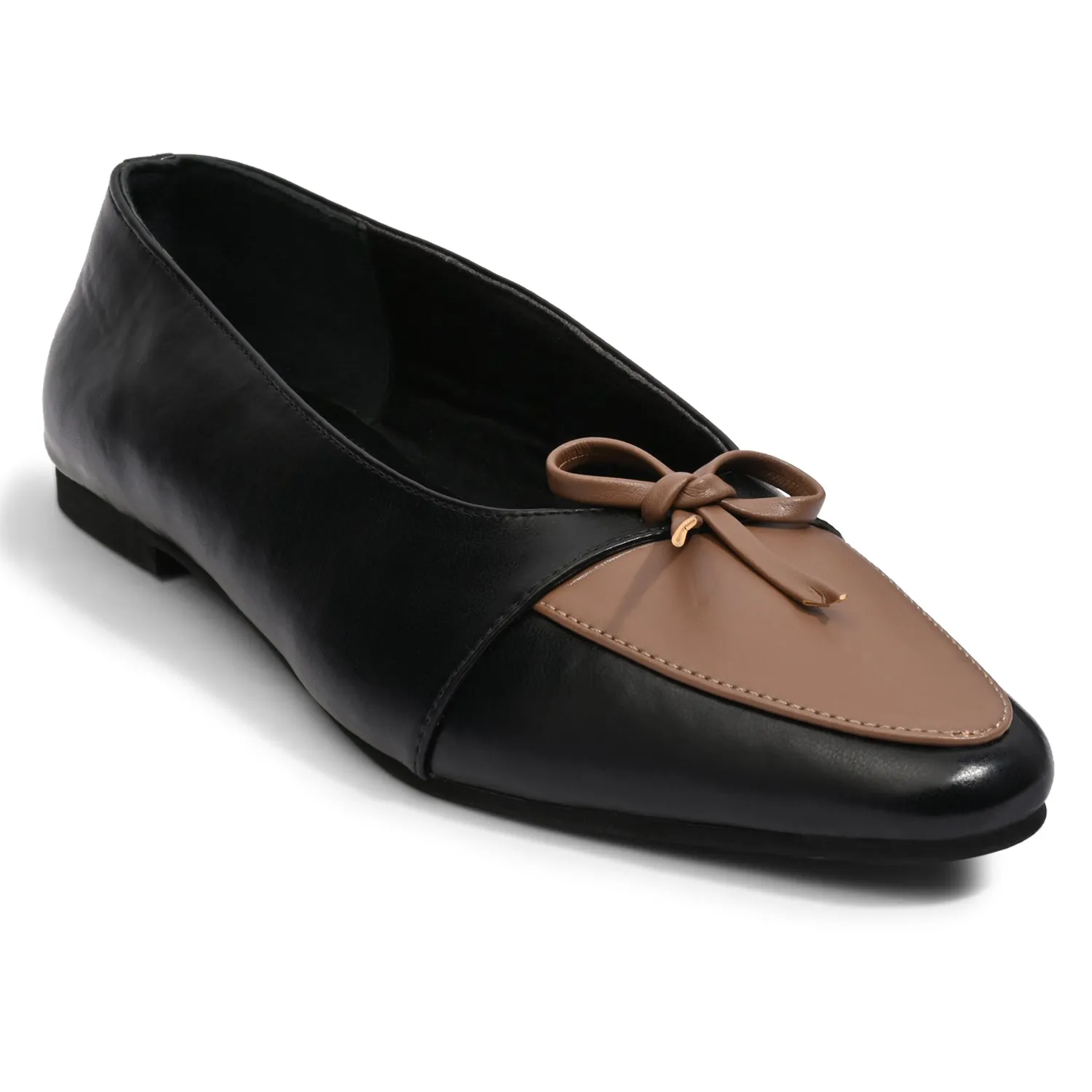 Daisy Black Loafers For Women