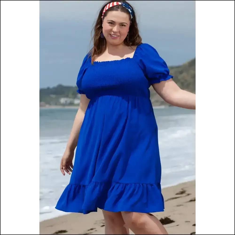 Dark Blue Mini Dress: Curvalicious & Ready to Slay ! 💙 Needful Things