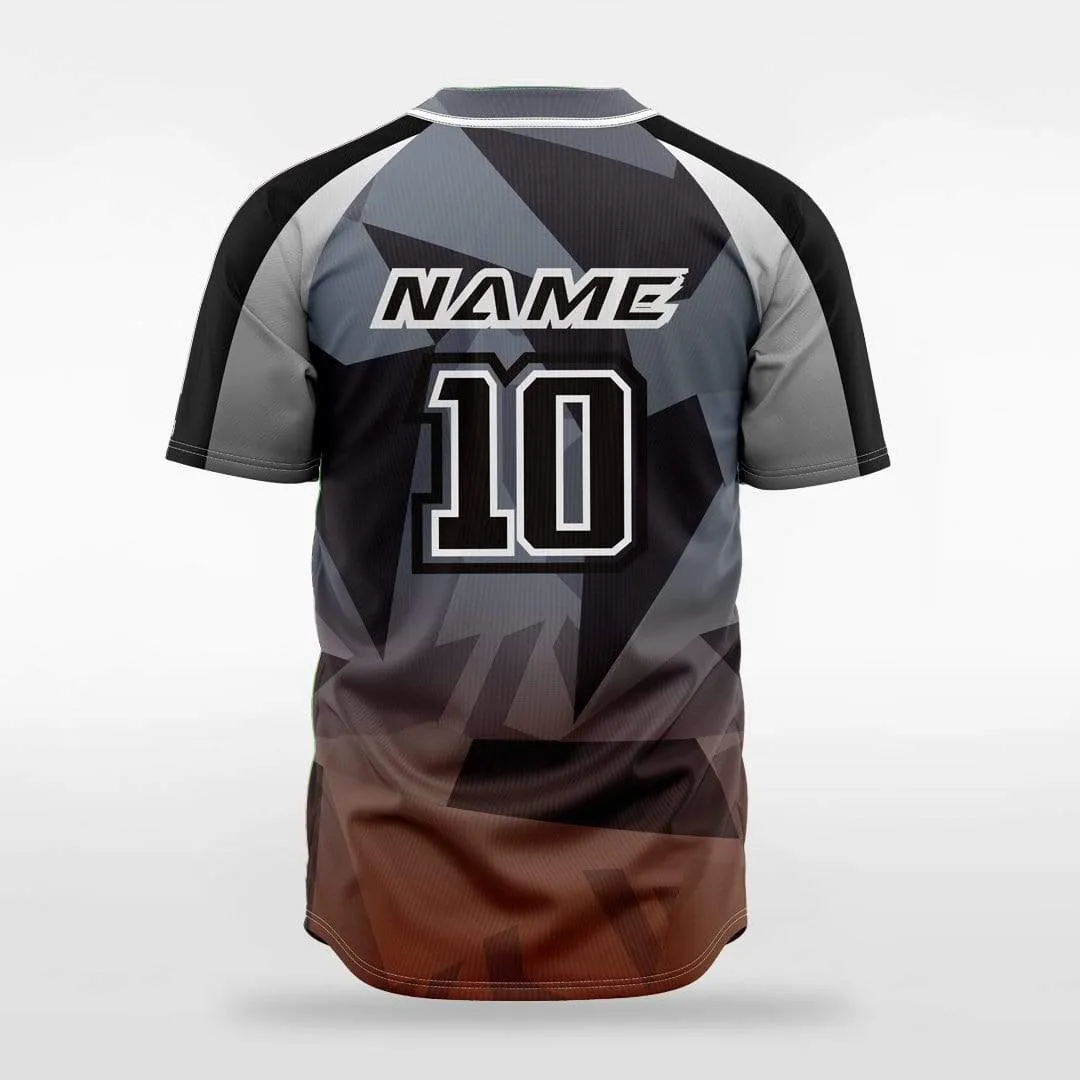 Das Engine - Customized Men's Sublimated Full-Button Baseball Jersey