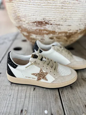Denisse 34 Blk/Gold Glitter Star
