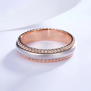 Diamond Spinner Couple Wedding Rings