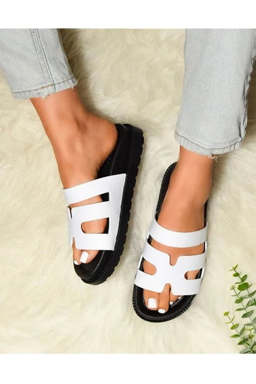 Double Strap H Sandal