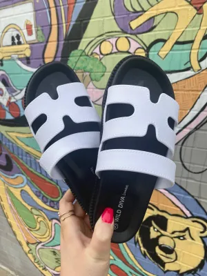 Double Strap H Sandal