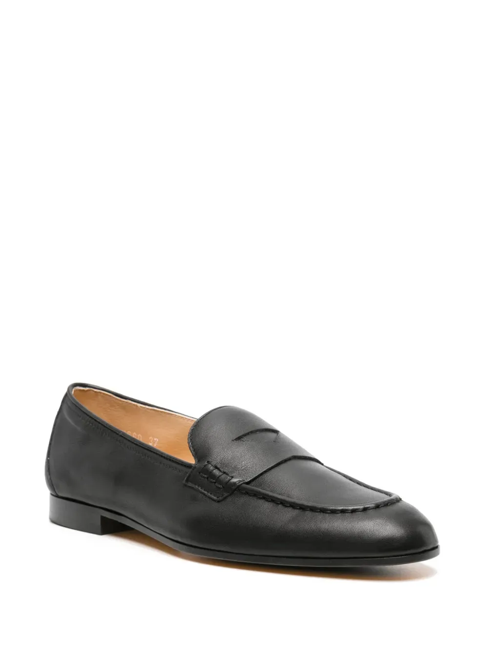 Doucal's penny-slot leather loafers