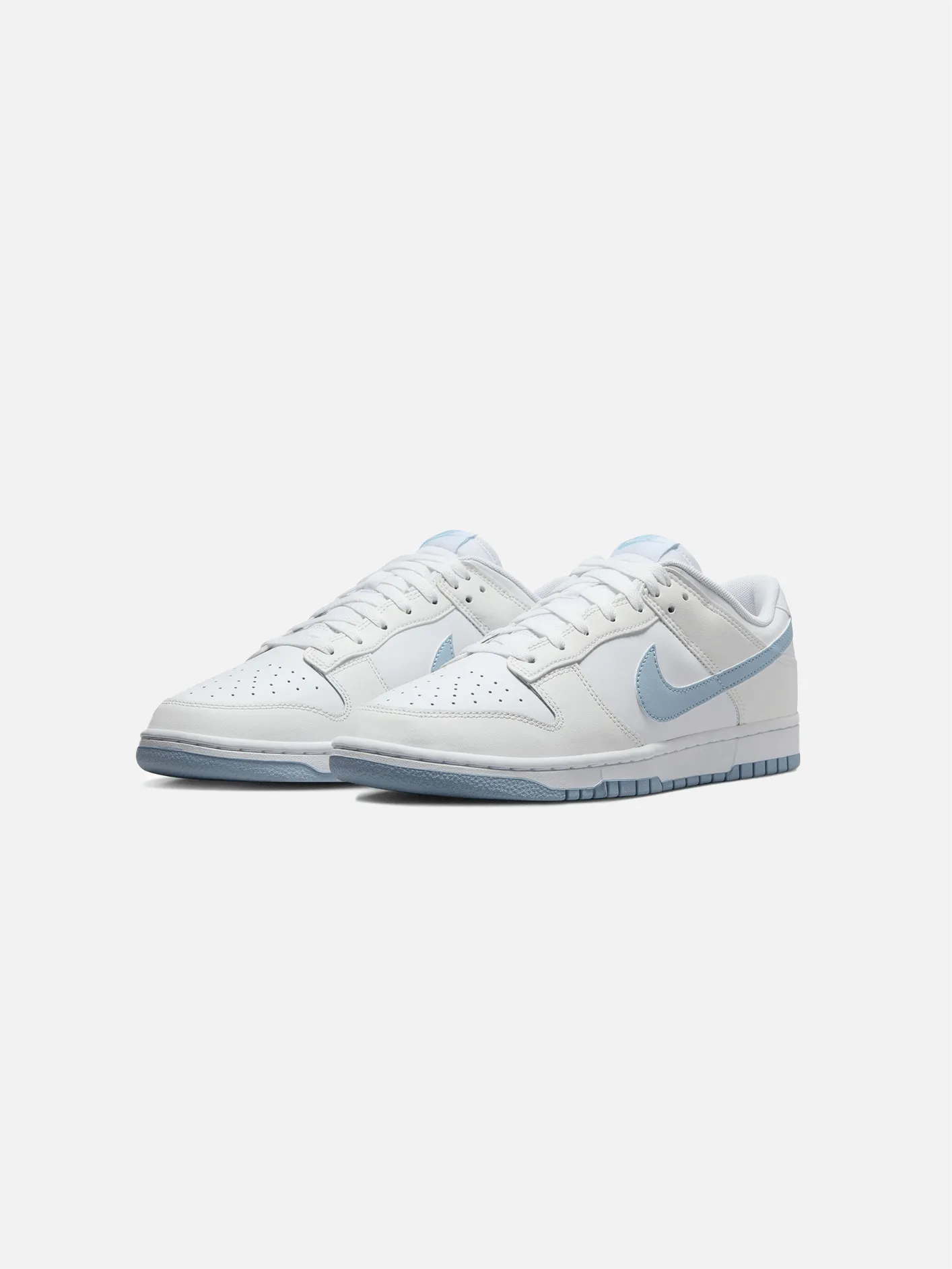 Dunk Low Retro "White Light Armory Blue"