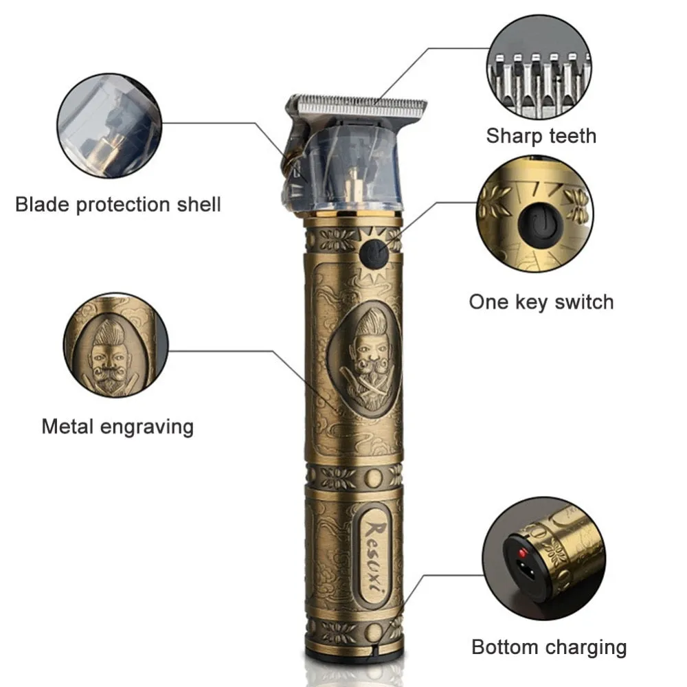 Electric Hair Clipper Professional Barber Men Hair Trimmer
