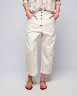 elkin pant - dirty white