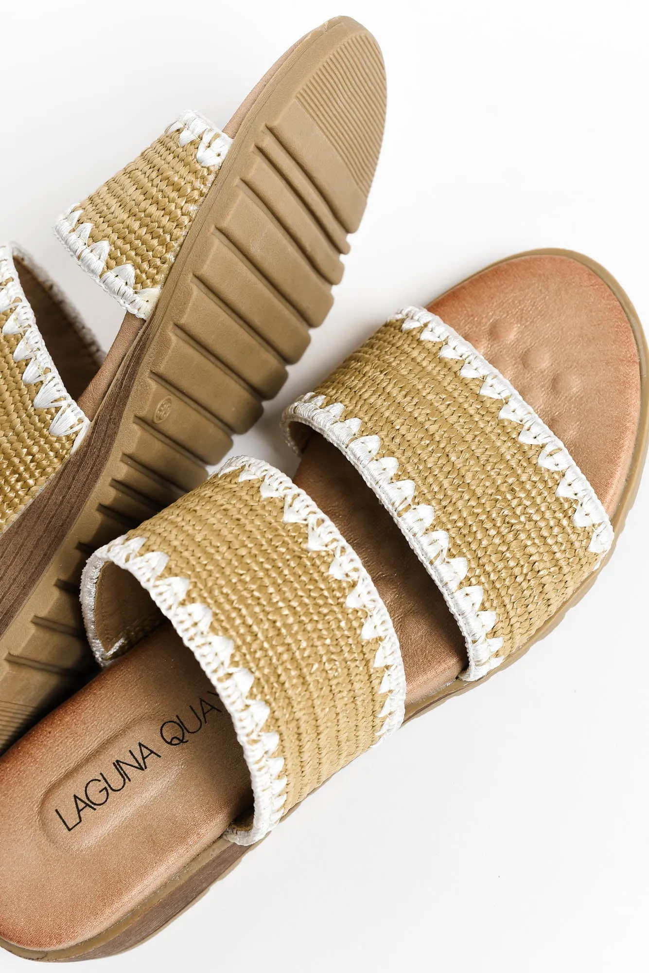Ellery – Woven Slide Sandals for Women