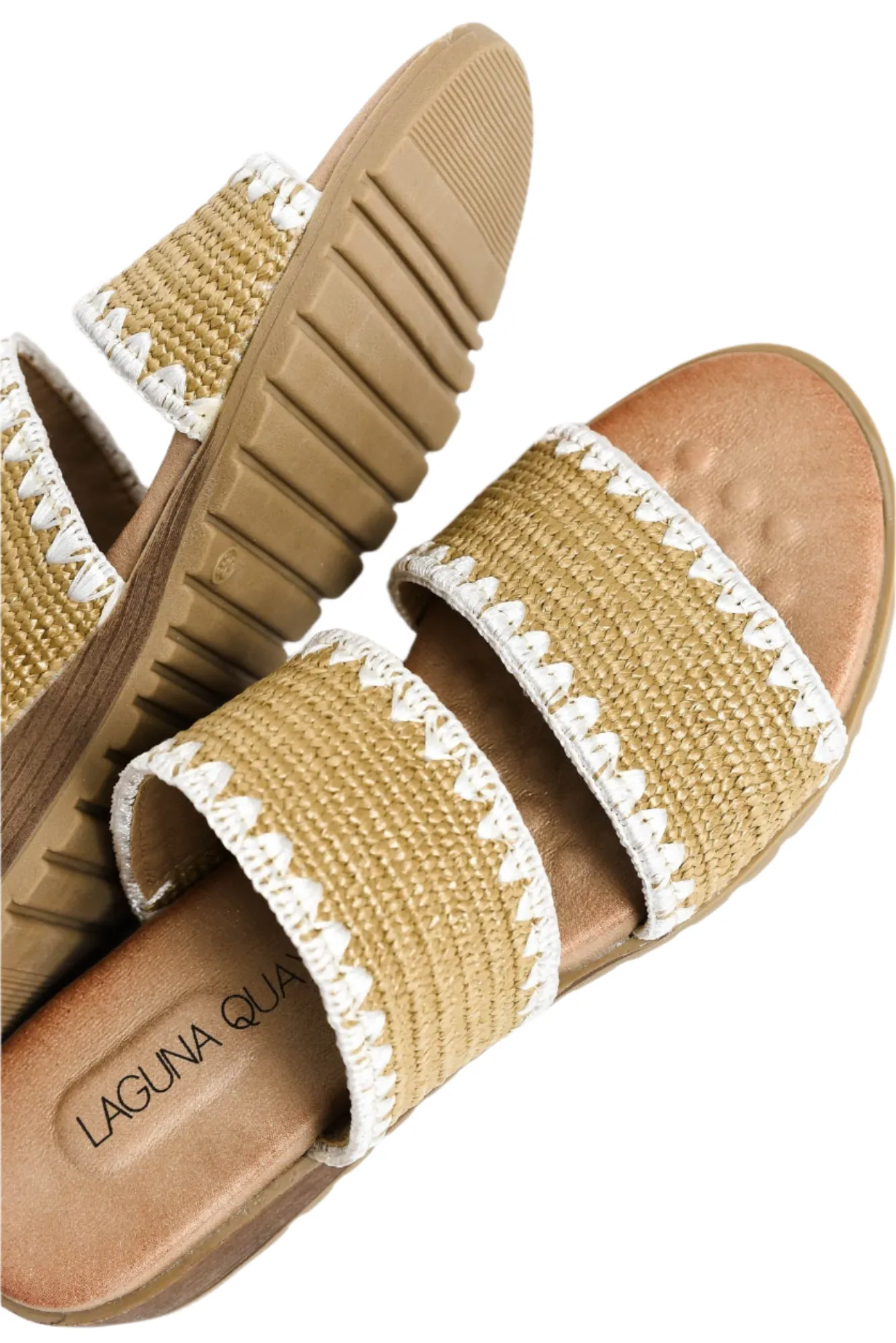Ellery – Woven Slide Sandals for Women