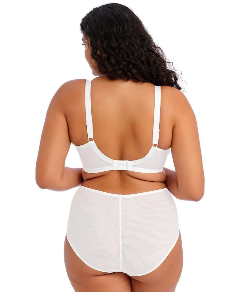 Elomi Brianna Underwire Plunge Bra - White