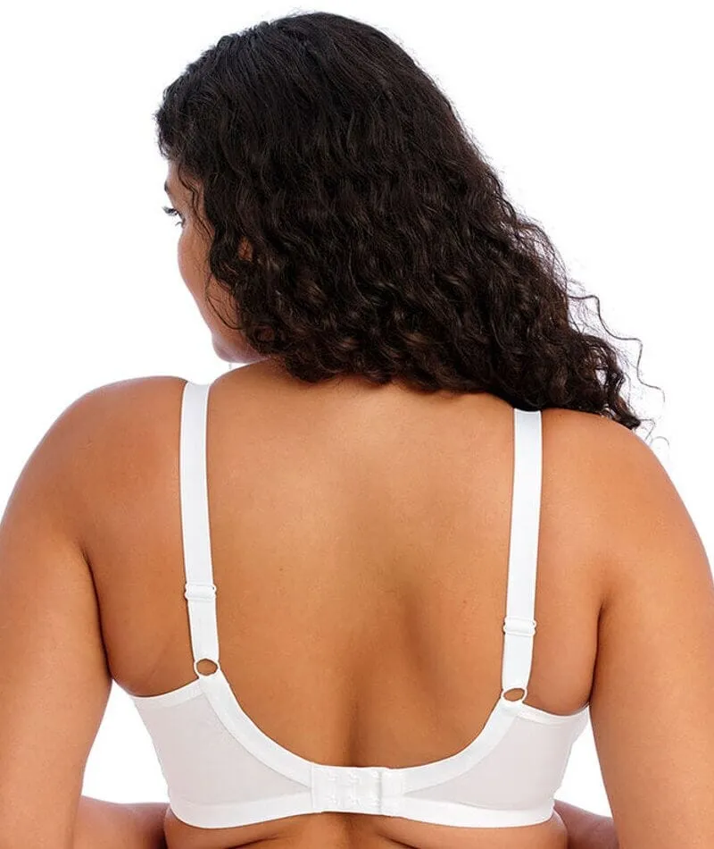 Elomi Brianna Underwire Plunge Bra - White