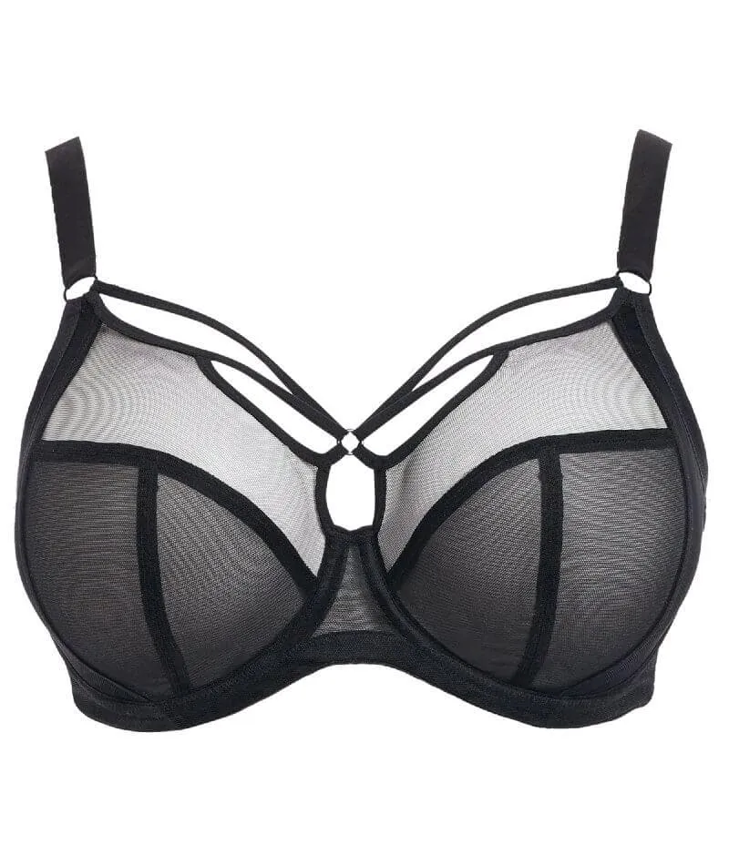 Elomi Sachi Underwired Plunge Bra - Black