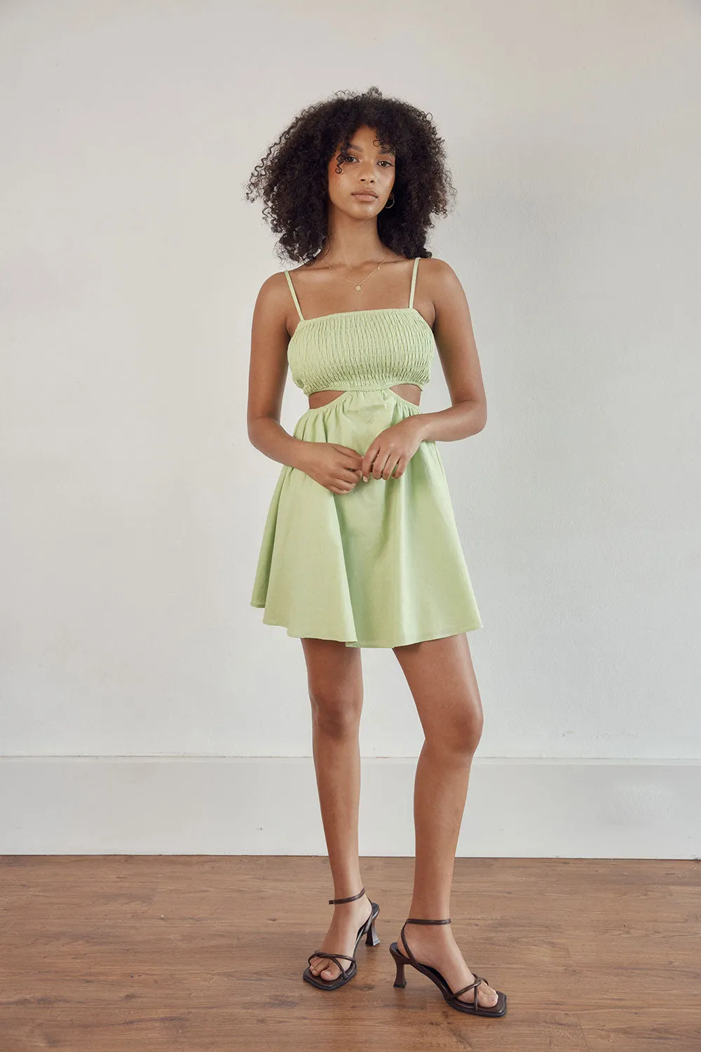 Enya Shirred Dress