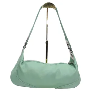 Escada Y2K Eluna Purse Mint Blue Handbag