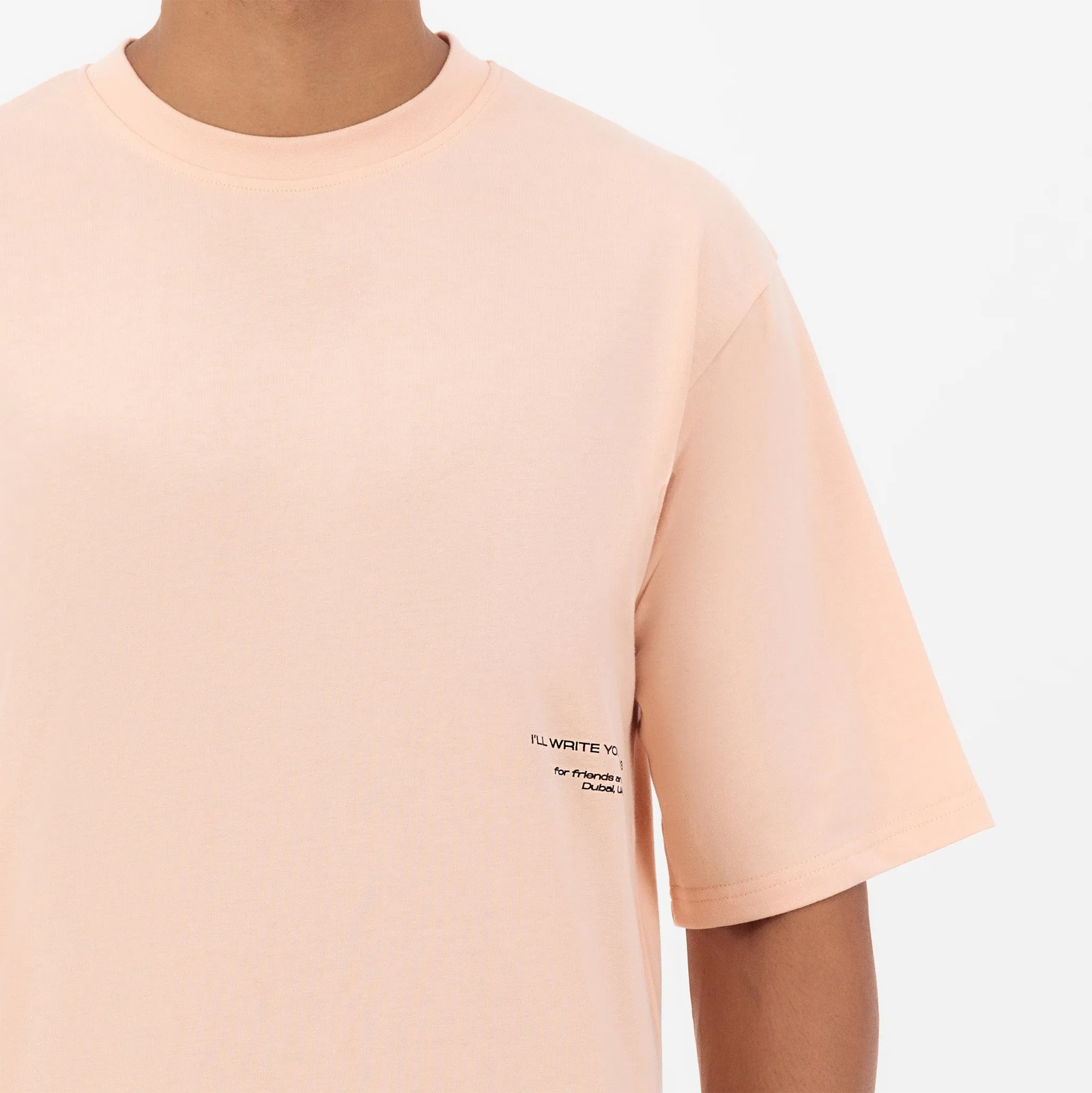 FAM Oversize in Peach