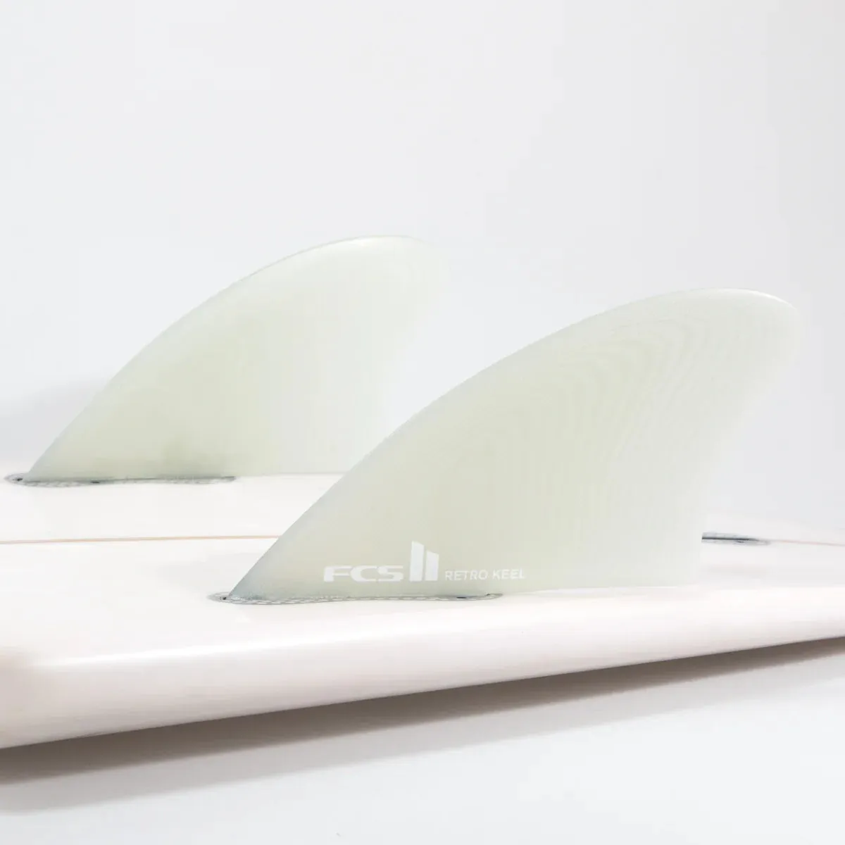 FCS Ii Retro Keel Twin Fin Set