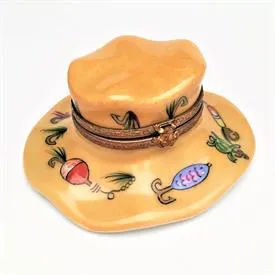 Fishing Hat lure painted firsherman