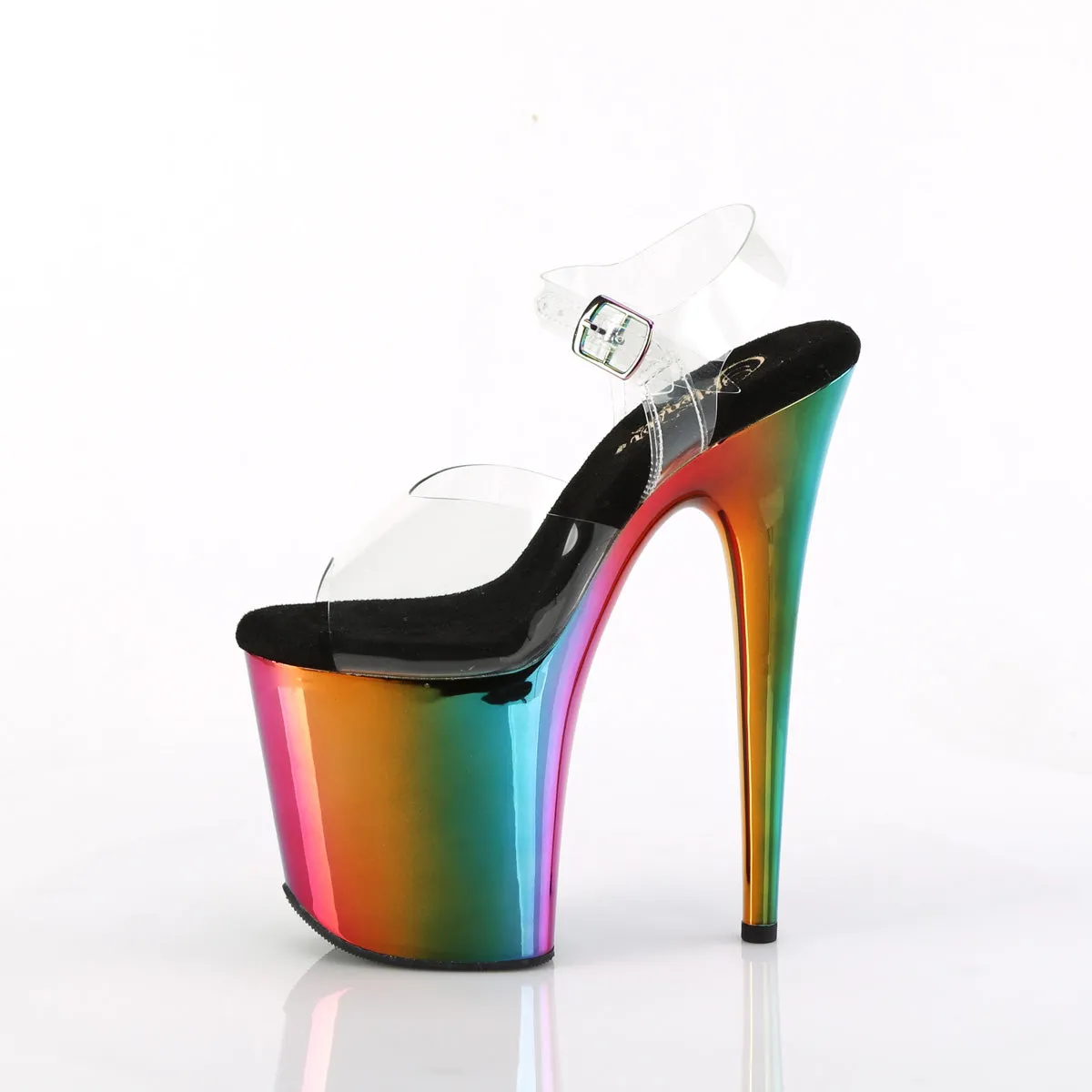 FLAMINGO-808RC  Clear/Rainbow Chrome
