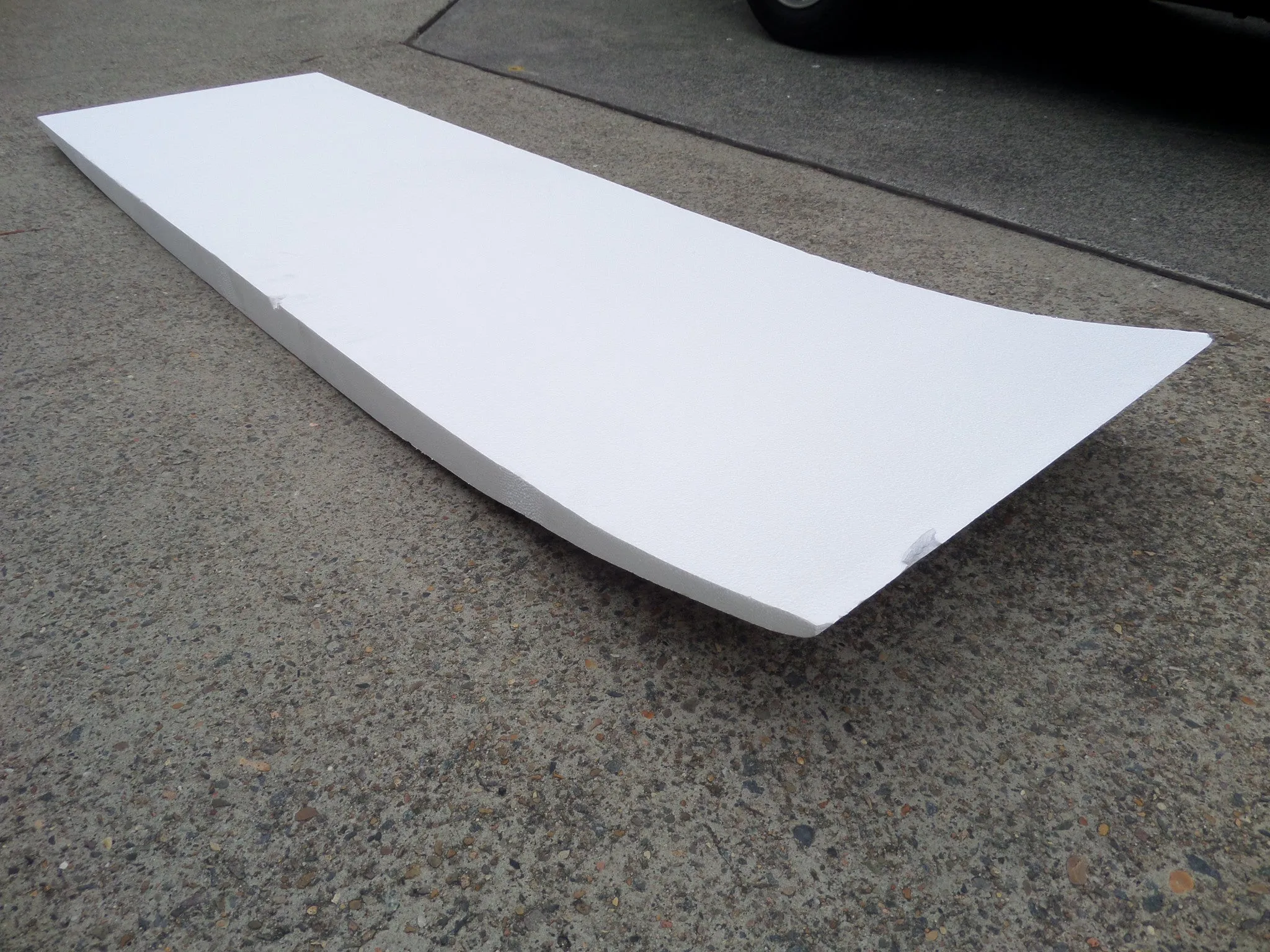 Foam core balsa wood blanks - preshaped
