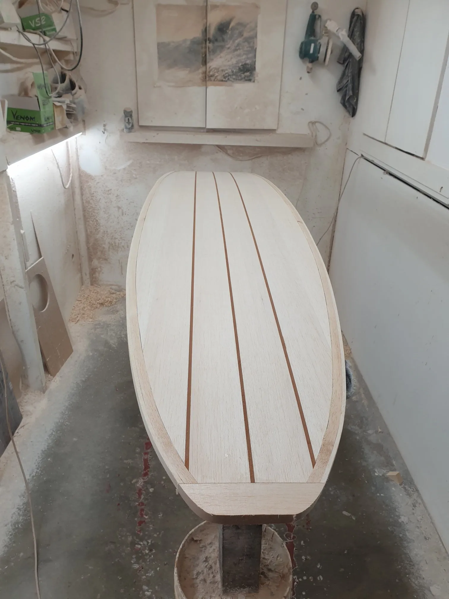 Foam core balsa wood blanks - preshaped
