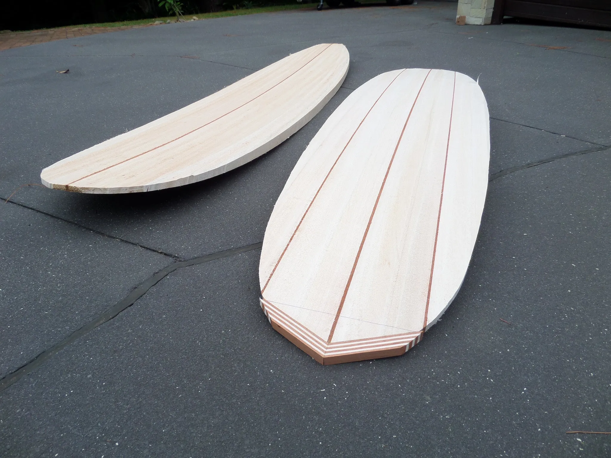 Foam core balsa wood blanks - preshaped