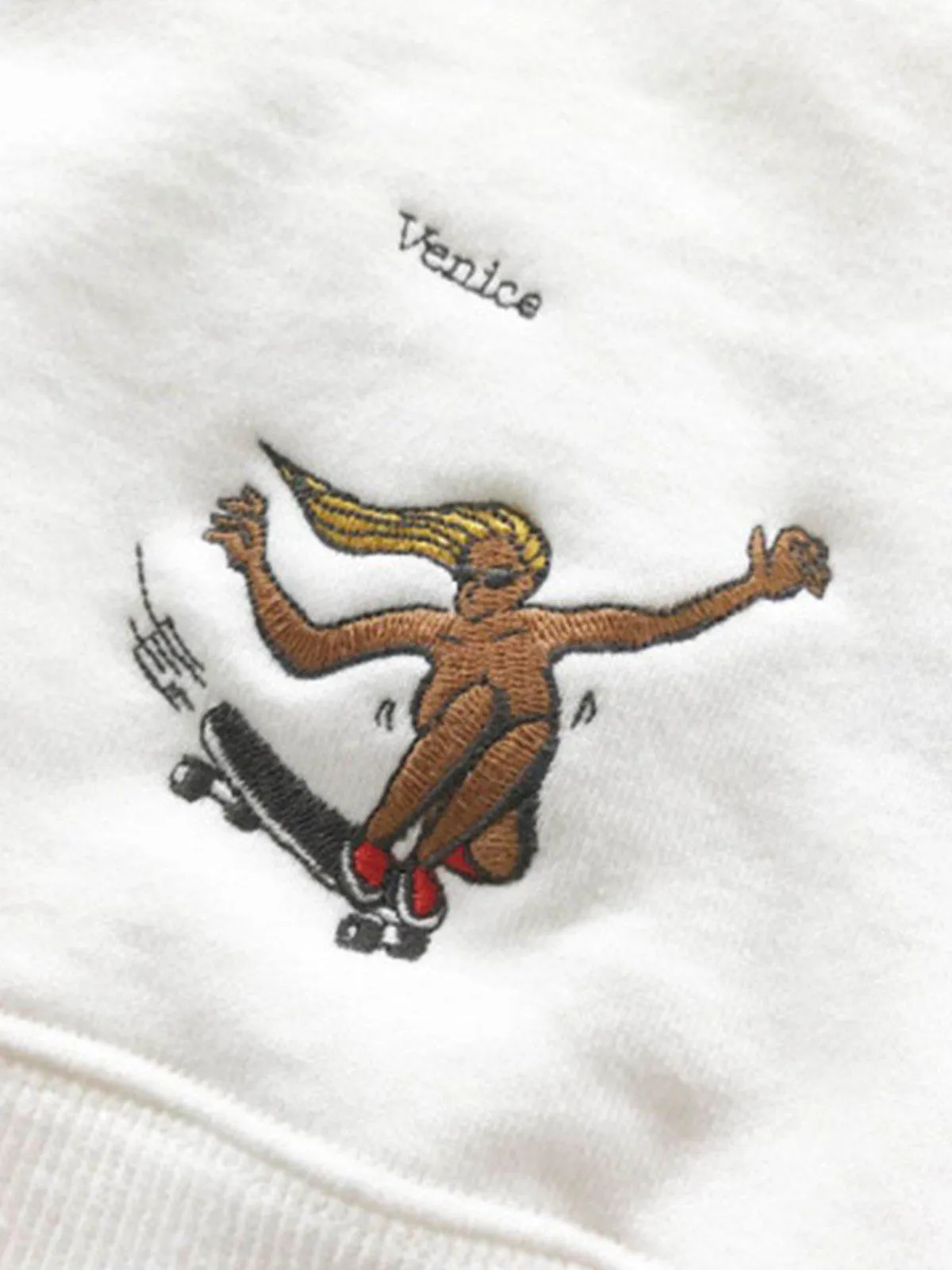 Free Rage Short Sleeve Sweat Venice White