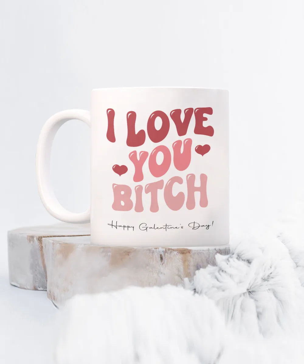 Galentines Day Gift, Galentines Gift, Galentines Day Gifts, Work Bestie, Work Bestie Gift, Gift for BFF, Retro Mug