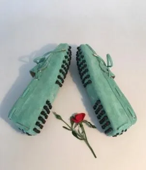 Genuine Leather Women Flat Shoes Casual Loafers