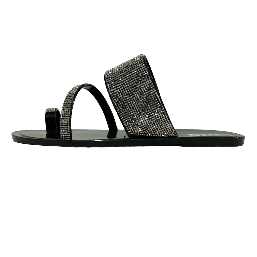 GIANOLO Women's Slide Flats Jelly Sandals
